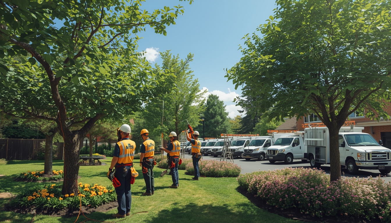 Professional tree trimming and care services